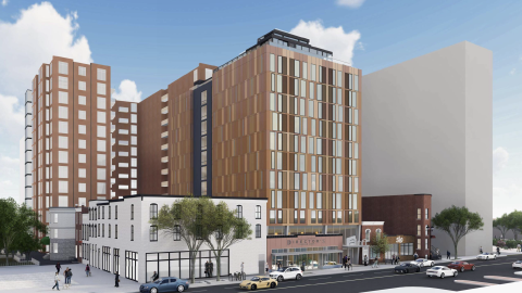 Rendering of Aloft Hotel
